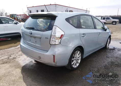 2014 Toyota Prius V Five from USA, damaged, VIN JTDZN3EU4E3330798